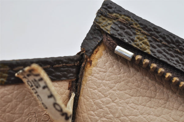 Auth Louis Vuitton Monogram Poche Toilette 26 Cosmetics Pouch Old Model LV 9400J