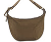 Authentic GUCCI Sherry Line Shoulder Bag Purse Nylon Leather 0014181 Gold 9402I