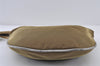Authentic GUCCI Sherry Line Shoulder Bag Purse Nylon Leather 0014181 Gold 9402I