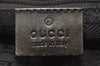 Authentic GUCCI Sherry Line Shoulder Bag Purse Nylon Leather 0014181 Gold 9402I
