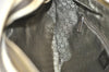 Authentic GUCCI Sherry Line Shoulder Bag Purse Nylon Leather 0014181 Gold 9402I