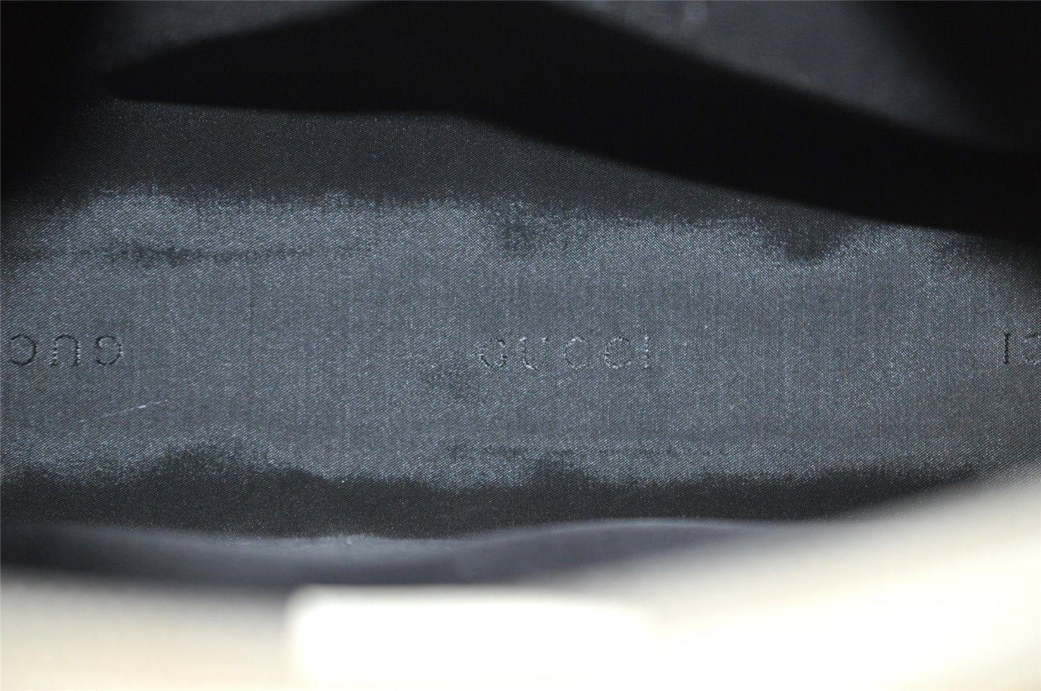 Authentic GUCCI Jackie Vintage Hand Bag Purse Leather 0021071 White 9404I