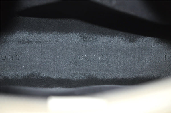 Authentic GUCCI Jackie Vintage Hand Bag Purse Leather 0021071 White 9404I