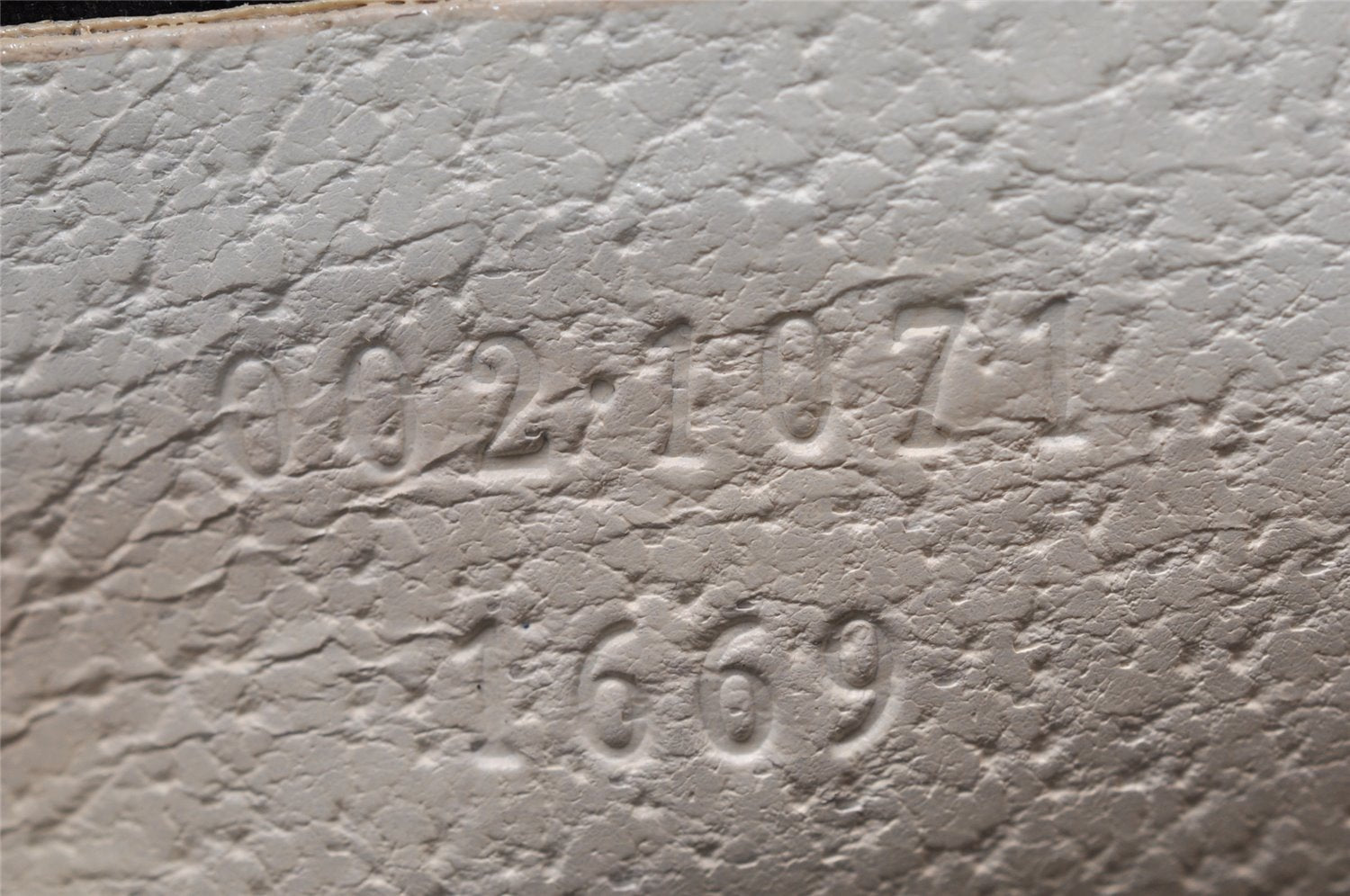 Authentic GUCCI Jackie Vintage Hand Bag Purse Leather 0021071 White 9404I