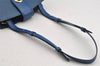 Authentic Louis Vuitton Epi Cluny Shoulder Bag Purse Blue M52255 LV 9406J