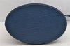Authentic Louis Vuitton Epi Cluny Shoulder Bag Purse Blue M52255 LV 9406J