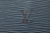 Authentic Louis Vuitton Epi Cluny Shoulder Bag Purse Blue M52255 LV 9406J