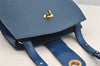Authentic Louis Vuitton Epi Cluny Shoulder Bag Purse Blue M52255 LV 9406J