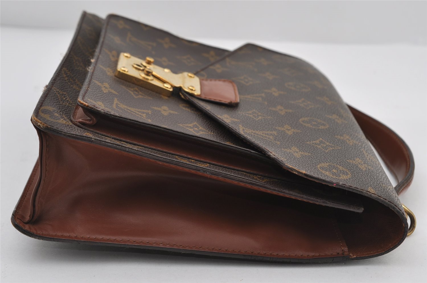 Authentic Louis Vuitton Monogram Monceau 2Way Shoulder Hand Bag M51185 LV 9408I