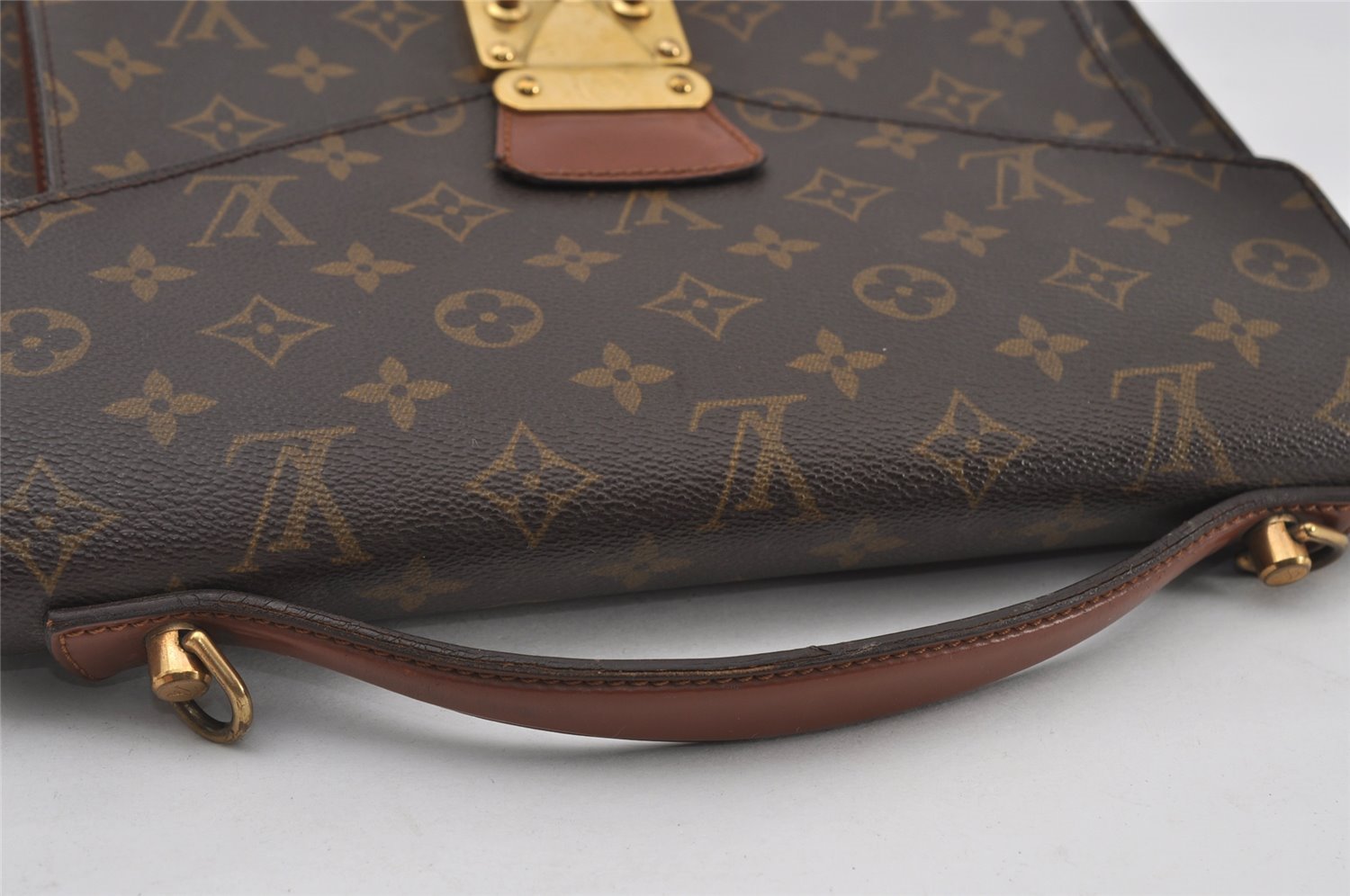 Authentic Louis Vuitton Monogram Monceau 2Way Shoulder Hand Bag M51185 LV 9408I