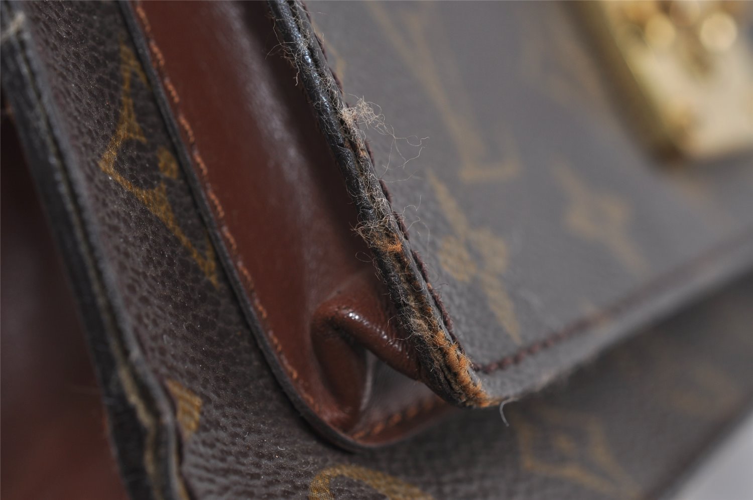 Authentic Louis Vuitton Monogram Monceau 2Way Shoulder Hand Bag M51185 LV 9408I