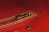 Authentic Louis Vuitton Vernis Reade PM Hand Bag Red M91088 LV 9409F