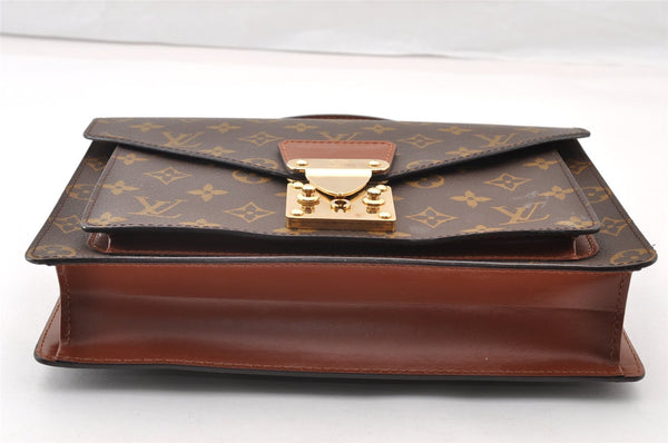 Authentic Louis Vuitton Monogram Monceau 2Way Shoulder Hand Bag M51187 LV 9410I