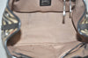 Authentic BURBERRY Vintage Nova Check PVC Leather Hand Tote Bag Beige 9410J