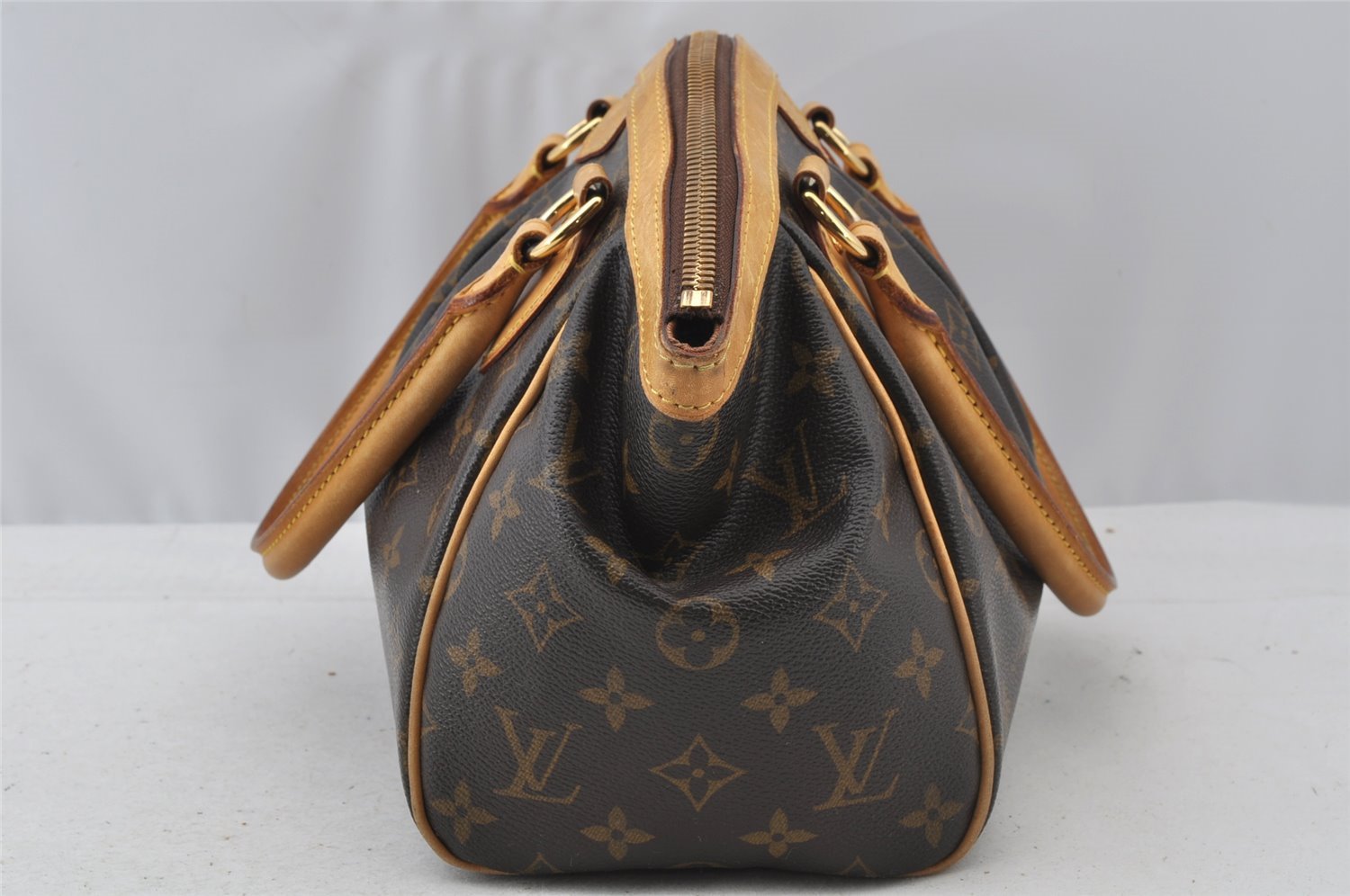 Authentic Louis Vuitton Monogram Tivoli PM Hand Tote Bag Purse M40143 LV 9411I