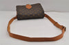 Authentic Louis Vuitton Monogram Cartouchiere MM M51253 Shoulder Cross Bag 9411J