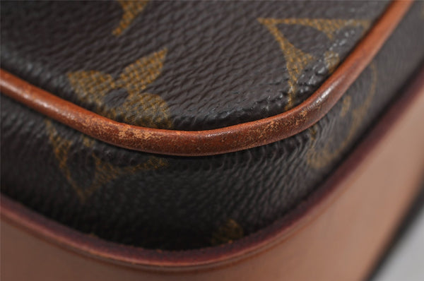 Authentic Louis Vuitton Monogram Cartouchiere MM M51253 Shoulder Cross Bag 9411J