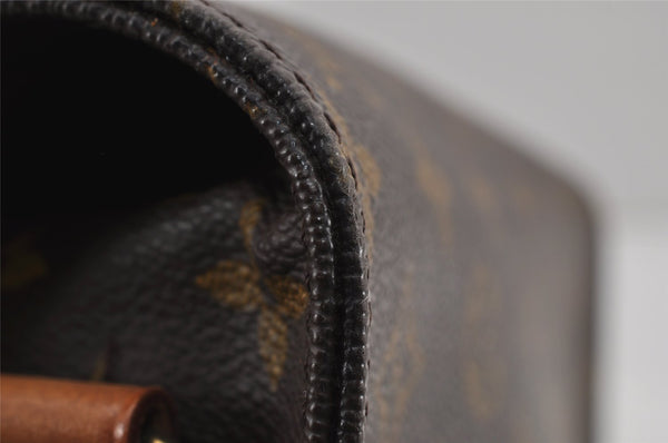 Authentic Louis Vuitton Monogram Cartouchiere MM M51253 Shoulder Cross Bag 9411J