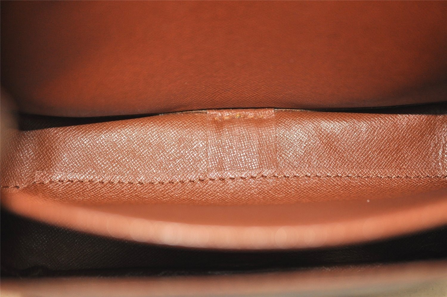 Authentic Louis Vuitton Monogram Cartouchiere MM M51253 Shoulder Cross Bag 9411J