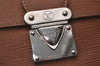 Authentic Louis Vuitton Epi Segur MM Shoulder Bag Brown M58861 LV 9412I
