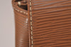 Authentic Louis Vuitton Epi Segur MM Shoulder Bag Brown M58861 LV 9412I