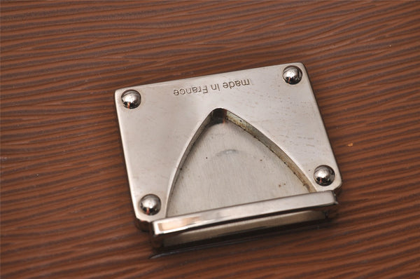 Authentic Louis Vuitton Epi Segur MM Shoulder Bag Brown M58861 LV 9412I