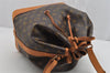 Authentic Louis Vuitton Monogram Noe Shoulder Drawstring Bag M42224 LV 9412J