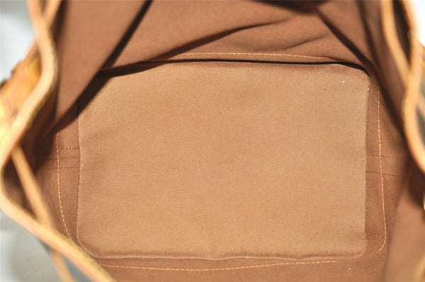 Authentic Louis Vuitton Monogram Noe Shoulder Drawstring Bag M42224 LV 9412J