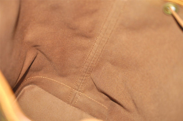 Authentic Louis Vuitton Monogram Noe Shoulder Drawstring Bag M42224 LV 9412J