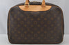 Authentic Louis Vuitton Monogram Deauville Hand Bag M47270 LV 9413I