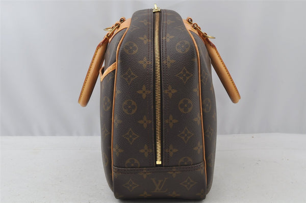 Authentic Louis Vuitton Monogram Deauville Hand Bag M47270 LV 9413I