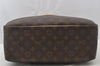 Authentic Louis Vuitton Monogram Deauville Hand Bag M47270 LV 9413I