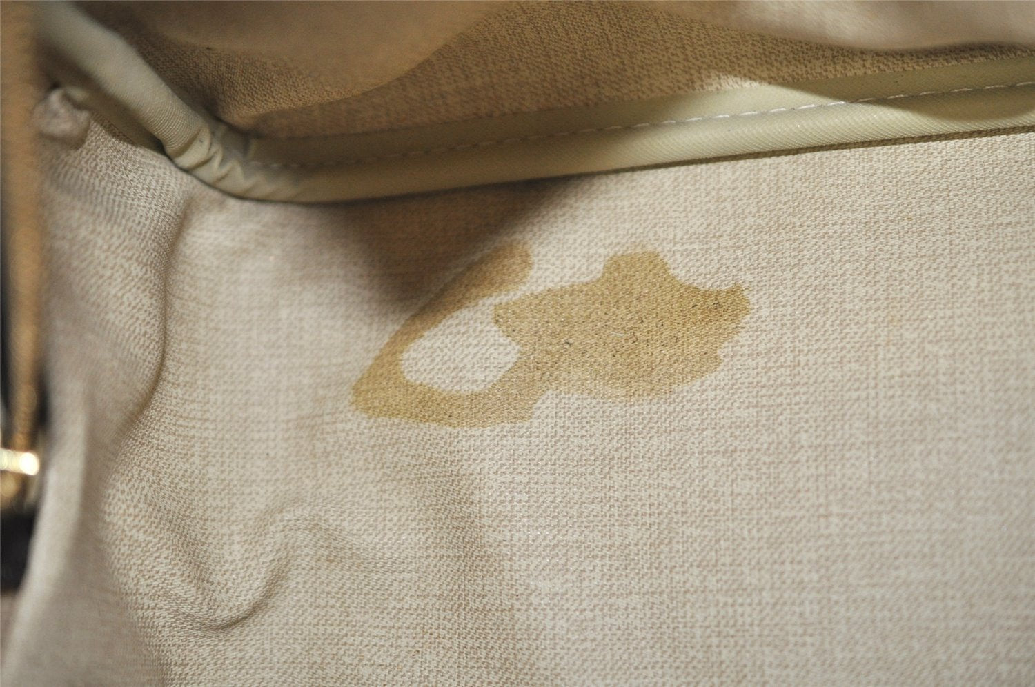 Authentic Louis Vuitton Monogram Deauville Hand Bag M47270 LV 9413I