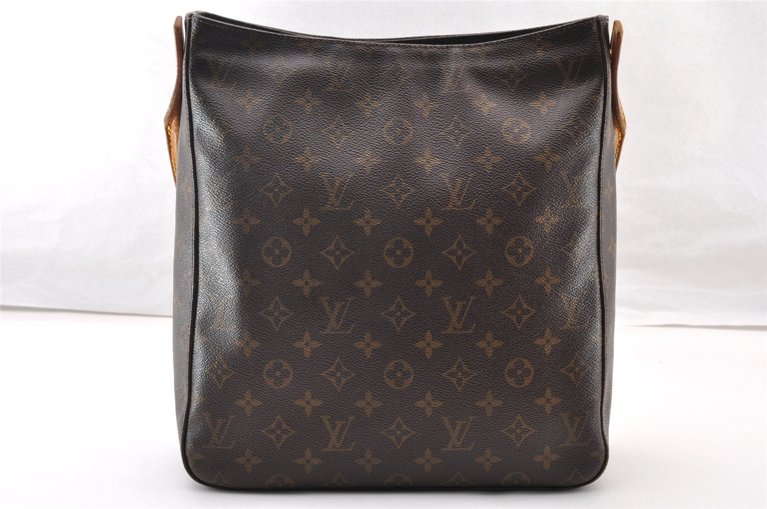 Authentic Louis Vuitton Monogram Looping GM Shoulder Bag M51145 LV 9415I