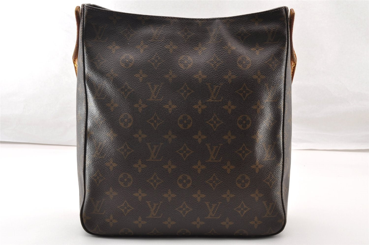 Authentic Louis Vuitton Monogram Looping GM Shoulder Bag M51145 LV 9415I