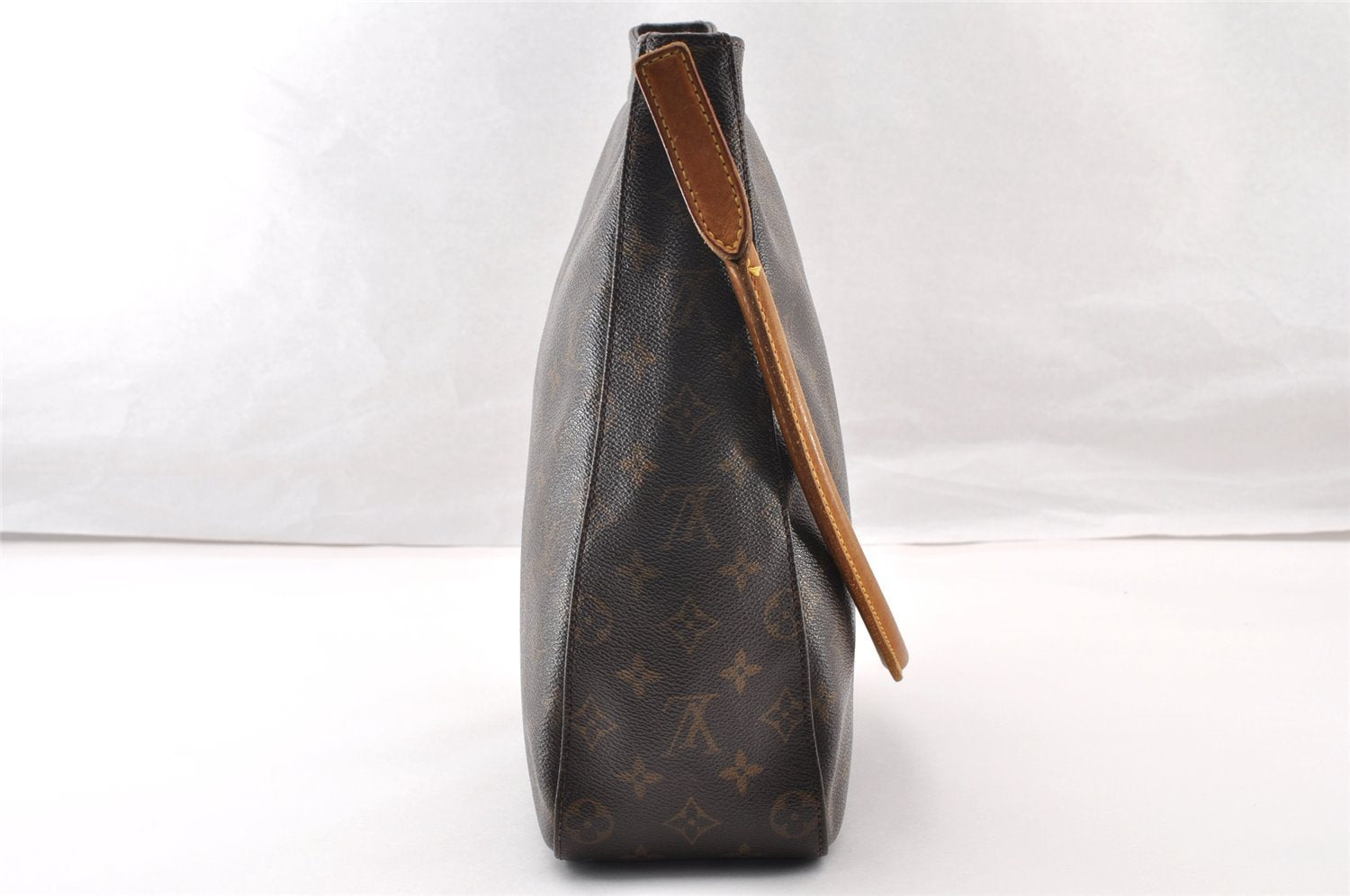 Authentic Louis Vuitton Monogram Looping GM Shoulder Bag M51145 LV 9415I