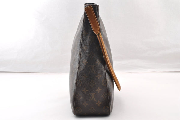 Authentic Louis Vuitton Monogram Looping GM Shoulder Bag M51145 LV 9415I