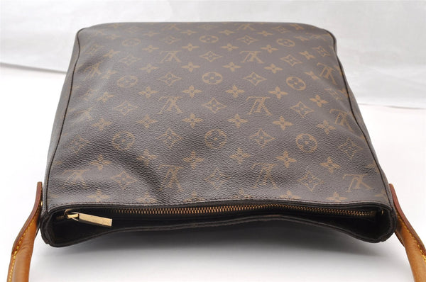 Authentic Louis Vuitton Monogram Looping GM Shoulder Bag M51145 LV 9415I