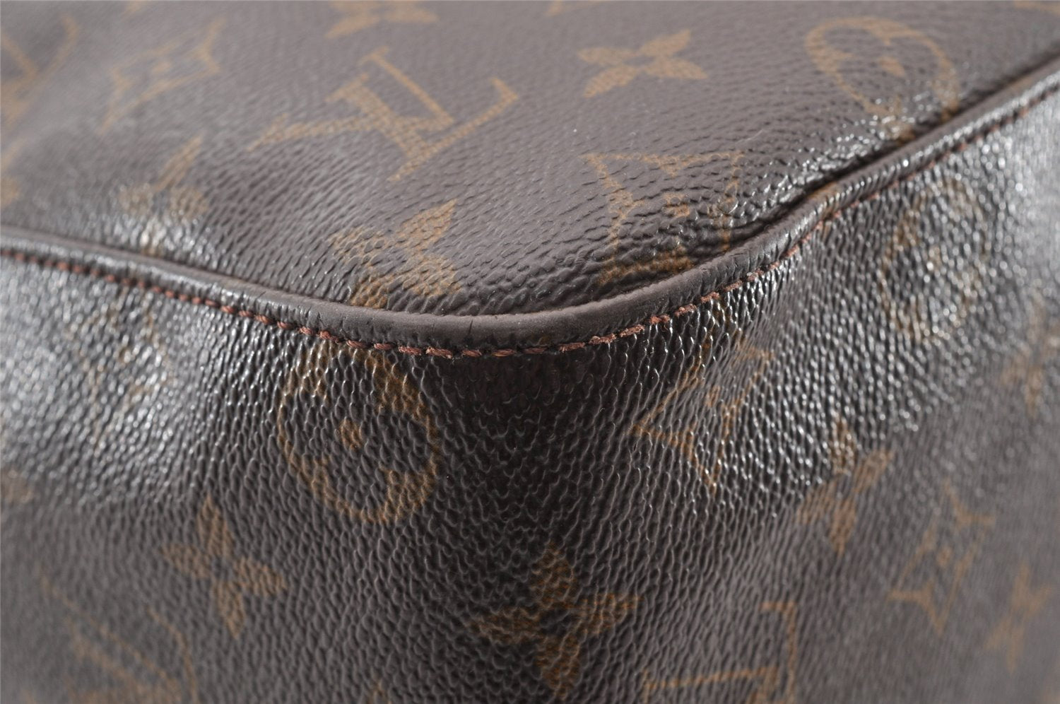 Authentic Louis Vuitton Monogram Looping GM Shoulder Bag M51145 LV 9415I