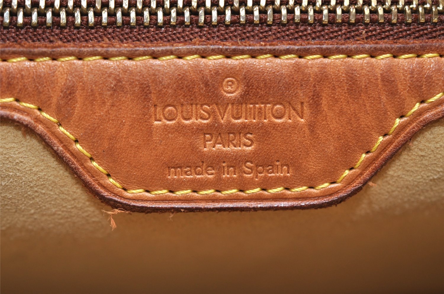 Authentic Louis Vuitton Monogram Looping GM Shoulder Bag M51145 LV 9415I