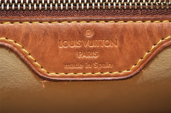 Authentic Louis Vuitton Monogram Looping GM Shoulder Bag M51145 LV 9415I
