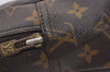 Auth Louis Vuitton Monogram Trousse Toilette 28 Clutch Hand Bag M47522 LV 9415J