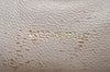 Authentic CHANEL Vintage Canvas CoCo Mark Hand Tote Bag Purse Beige 9416I