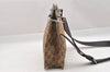 Authentic GUCCI Eclipse Shoulder Cross Bag GG Canvas Leather 120841 Brown 9417I