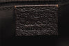 Authentic GUCCI Eclipse Shoulder Cross Bag GG Canvas Leather 120841 Brown 9417I