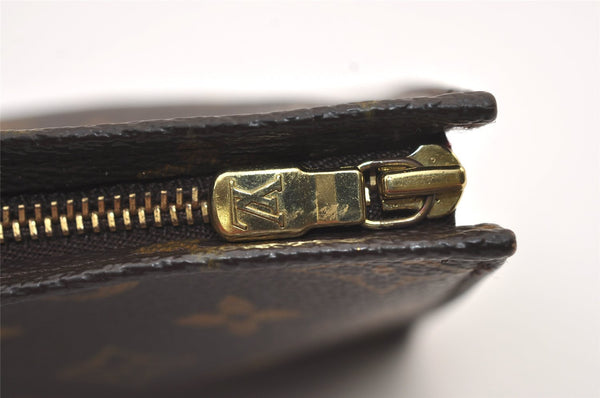 Authentic Louis Vuitton Monogram Poche Toilette 19 M47544 Cosmetics Pouch 9417J