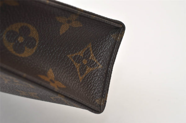 Authentic Louis Vuitton Monogram Poche Toilette 19 M47544 Cosmetics Pouch 9417J