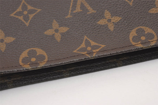 Authentic Louis Vuitton Monogram Poche Toilette 19 M47544 Cosmetics Pouch 9417J
