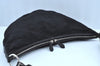 Authentic PRADA Nylon Tessuto Leather Shoulder Cross Body Bag BT0389 Black 9419H