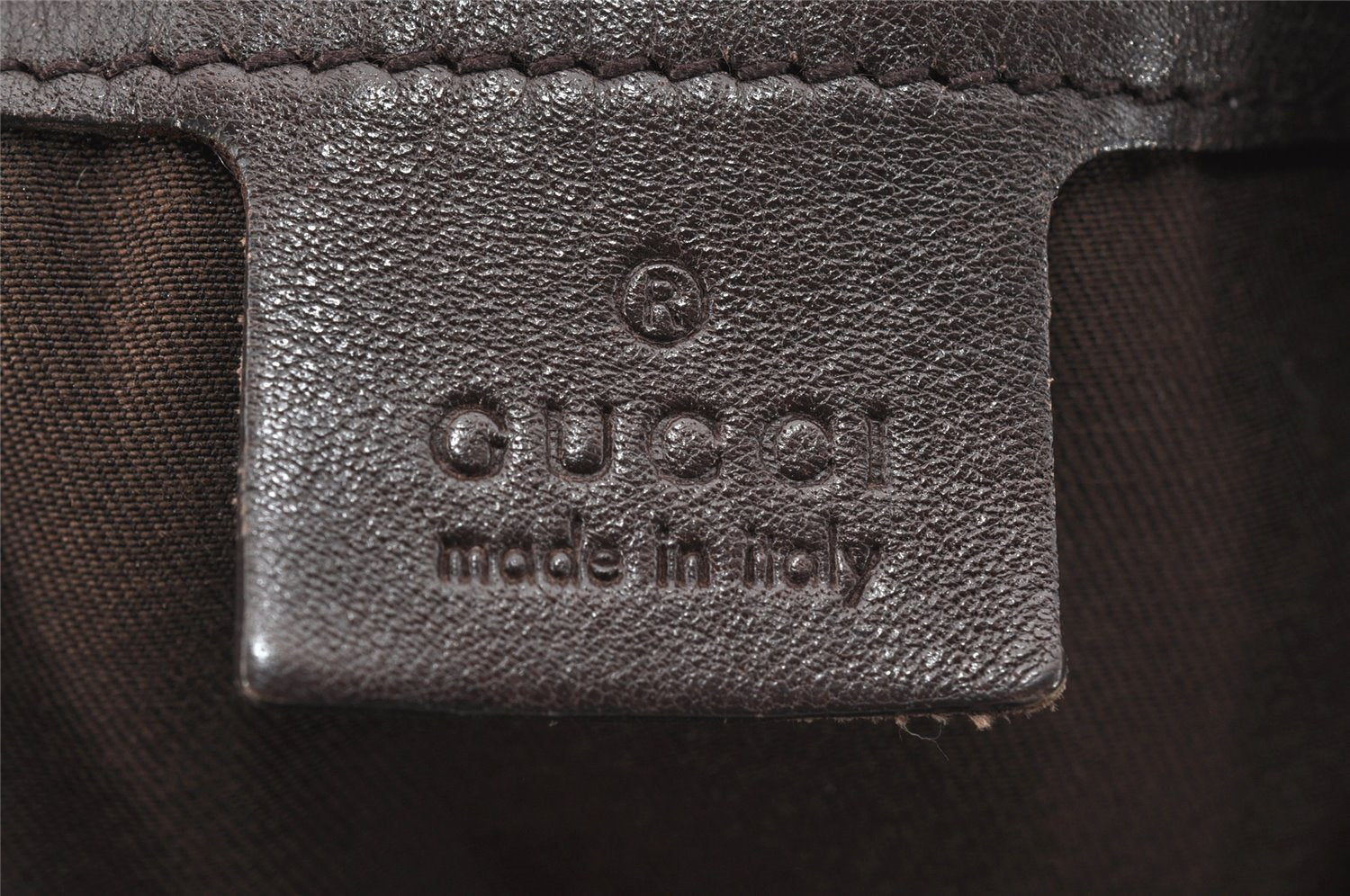 Authentic GUCCI Charlotte Shoulder Tote Bag GG Canvas Leather 203504 Brown 9420I